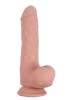 Bottomless Pleasure Kıkırdaklı Gerçekçi Dildo - 20cm Ten