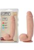 Sensualism 21cm Kıkırdaklı Gerçekçi Dildo