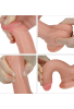 Censan 7 İnç Dual layered Platinum Silicone Cock Dildo