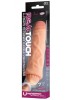 Real Touch Çift Katmanlı 19cm Vibratör