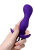 CENSAN Kamet Anal Vibro Plug Beden L mor 14 cm