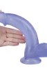 Censan 23CM Mor Renk Dildo Penis