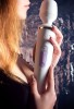 Censan Satisfyer Wand-er Woman Beyaz Vibratör 34cm