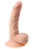 Gerçekçi Testisli Dildo 18.5 cm