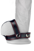 Censan Bondage Fetish T-Style Leather Cockring With Ball Divider