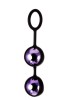 Raspy vajinal topları, ABS plastik Mor 14 cm