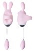 Censan Jos Vita Titreşimli Vajınal Set Pembe 8,5 ve 8 cm Vibratör