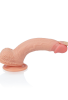 Censan 8.5 İnç Dual layered Platinum Silicone Cock Ten Dildo