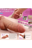 Censan SuperLove Realistik Dual Density Dildo – 21 cm Güçlü Emme Tabanlı Vücut Dostu Silikon
