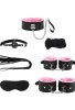 Censan 7 Parçalı Fetiş Set Pembe