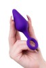 Censan Bung Anal Plug Mor 11,5 cm