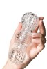 Censan Lingam Masturbator Rashmi, TPE, Şeffaf, 15,5 cm
