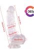 Noctis 21,5cm Beyaz Dildo No:51