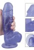 Censan 23CM Gerçekçi Mor Dildo Penis