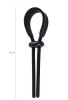 Censan Kement Keb Model silikon siyah 14 cm Penis Halkası