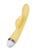 Censan Flovetta Aster Klitoral Uyarıcı Vibratör Silikon Sarı 22 cm