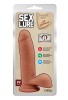 Sex Lure Kıkırdaklı Gerçekçi Dildo - 17.5cm Melez