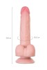 Censan My Babe Kıkırdaklı Deri Katmanlı My Pretty 20 cm Dildo
