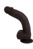 Censan Ultra Gerçekçi 24 Cm Model2 Brown Melez Kıkırdaklı Dildo