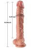 Jihad Knight Uzaktan Kumandalı Şarjlı Realistik Penis Döner Başlı 25.5 cm