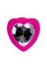 Censan Diamond Heart Anal Plug Pembe 7 cm 18 g