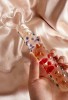 CENSAN 19cm Tırtıklı Yüzeyli Renli Anal ve Vajinal Dildo