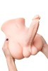 Censan Juicy Pussy Penis Masturbator TPE Ten 25 cm 19 cm Dildo
