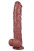 Censan 32CM Ultra Realistik Vantuzlu Dildo Penis