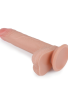 Censan 7 İnç Dual layered Platinum Silicone Cock Dildo