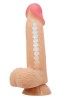 Censan Lisle 8.1 İnç Kıkırdak Yapılı Gerçek Deri Yapılı Dildo