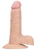 Gerçekçi Testisli Dildo 17.5 cm