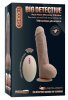 Big Detective Şarjlı Uzaktan Kumandalı Titreşimli Gerçekçi Dildo 19 cm