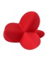 Censan Flower Genişleyen Anal Plug Kırmızı 9 cm