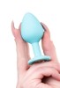 Censan Brilliant Anal Plug Mavi 8 cm 50 g
