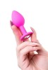 Censan Brilliant Anal Plug Pembe 7 cm 50 g