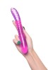 CENSAN Çift Taraflı Jel Dildo Frica, TPE, mor, 23 cm