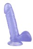 Censan Mor Renk Jel Dildo