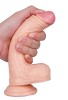 Censan 19CM Ten Rengi Vantuzlu Dildo