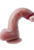 Censan Gerçekçi Tasarımlı Vakum Tabanlı Silikon Dildo 21 cm