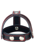 Censan Bondage Fetish T-Style Leather Cockring With Ball Divider