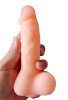 Censan Vajina Girişli Dolgulu Realistik Penis Kılıfı Mastürbatör 20CM