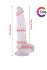 Noctis 27cm Beyaz Dildo No:159