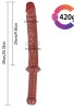 Noctis 39cm Kahverengi Realistik Kılıç Dildo No:162
