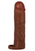 Censan Gerd Gerçek Hissiyatlı Uzatıcı Penis Kılıfı Brown