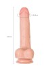 Censan My Babe Kıkırdaklı Deri Katmanlı My Darling 22 cm Dildo