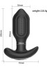 Censan Sledgehammer Swing – Telefon Kontrollü Titreşimli Anal Plug (Siyah)