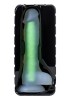 Censan Beyond Clark Glow Gece Parlayan Yeşil Dildo Silikon Şeffaf 22 cm