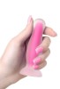 CENSAN Beyond Cain Glow Gece Parlayan Anal Plug , Silikon, Şeffaf, 10 cm