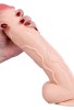 Censan 32 CM Süper Realistik Gerçekçi Dildo Penis