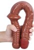 Noctis 39cm Kahverengi Realistik Kılıç Dildo No:162